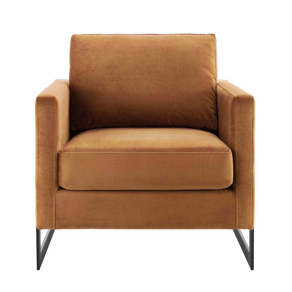 Posse Performance Velvet Accent Chair. Picture 4