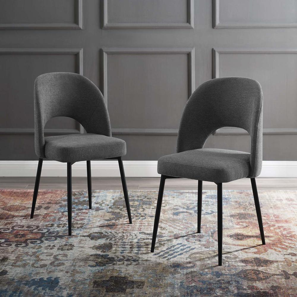 Rouse Dining Side Chair Upholstered Fabric Set of 2. Picture 8