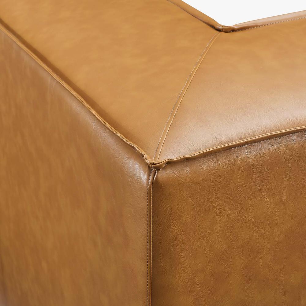 Restore Vegan Leather Sectional Sofa Corner Chair. Picture 5