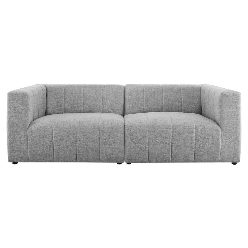 Bartlett Upholstered Fabric 2-Piece Loveseat. Picture 1