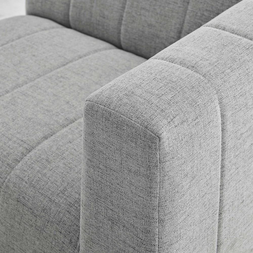 Bartlett Upholstered Fabric 3-Piece Sofa - Light Gray EEI-4514-LGR. Picture 6