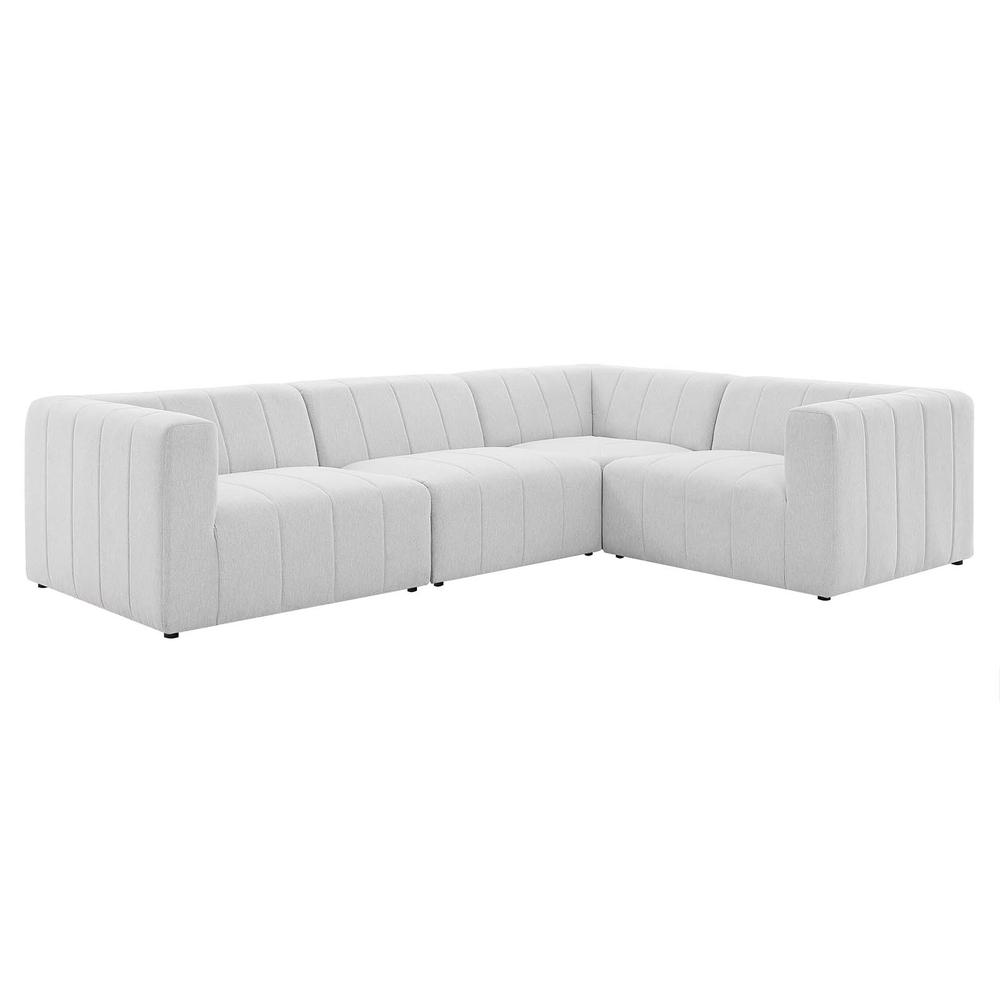 Bartlett Upholstered Fabric 4-Piece Sectional Sofa. Picture 1