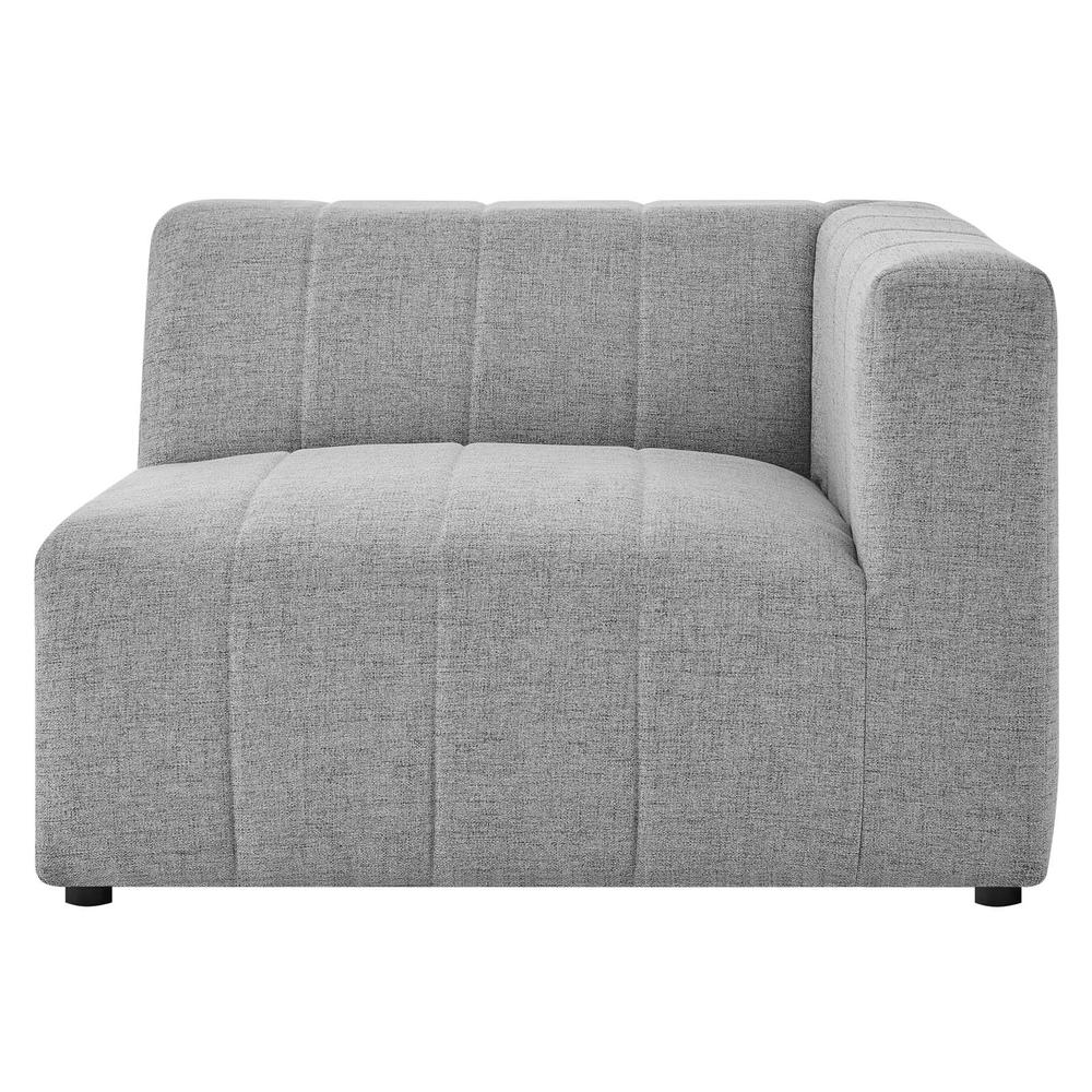 Bartlett Upholstered Fabric 4-Piece Sectional Sofa - Light Gray EEI-4518-LGR. Picture 5