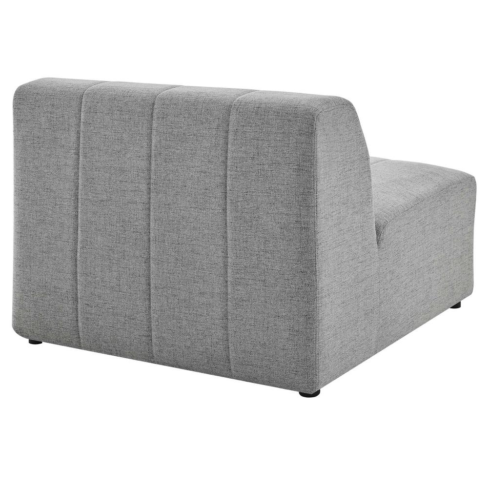 Bartlett Upholstered Fabric 5-Piece Sectional Sofa - Light Gray EEI-4531-LGR. Picture 8
