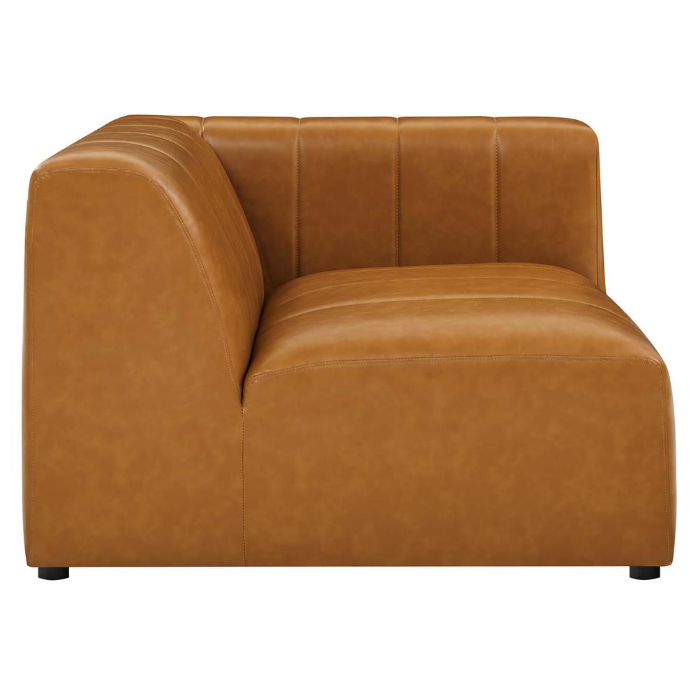 Bartlett Vegan Leather 5-Piece Sectional Sofa - Tan EEI-4532-TAN. Picture 3