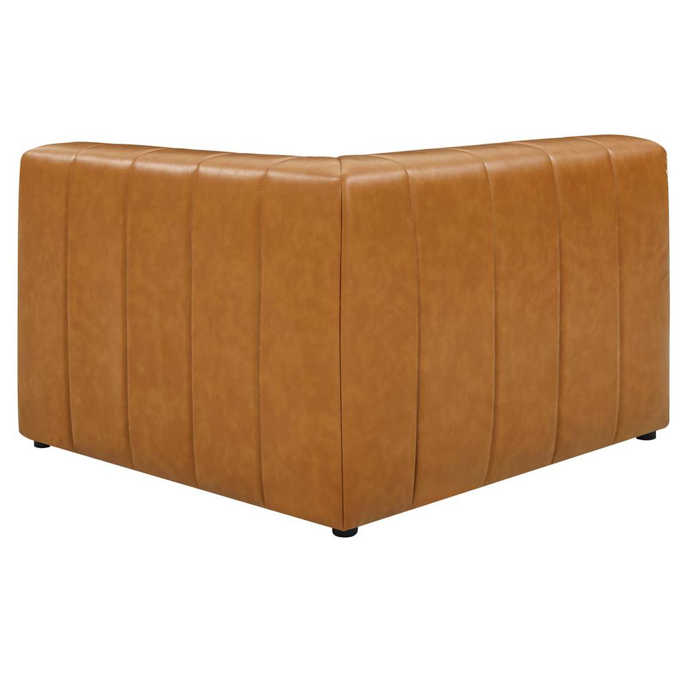 Bartlett Vegan Leather 5-Piece Sectional Sofa - Tan EEI-4532-TAN. Picture 4