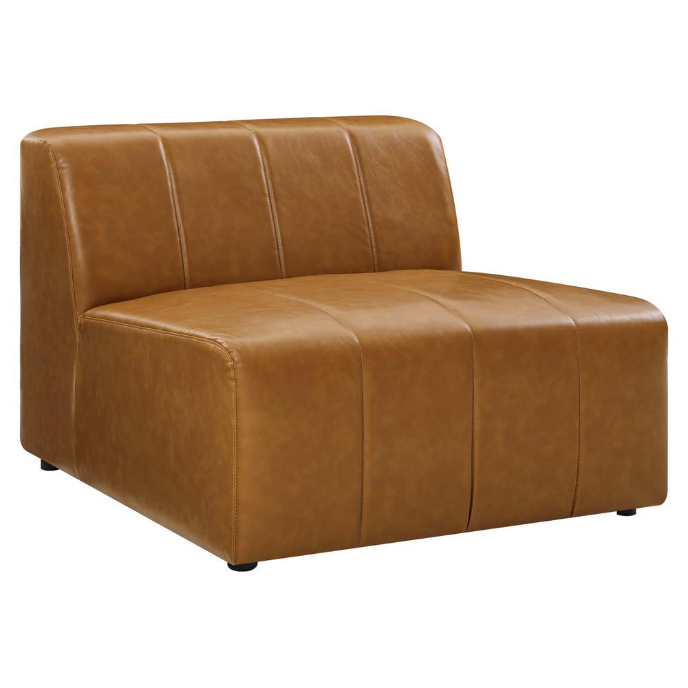 Bartlett Vegan Leather 5-Piece Sectional Sofa - Tan EEI-4532-TAN. Picture 6