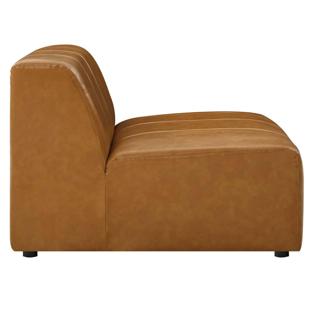 Bartlett Vegan Leather 5-Piece Sectional Sofa - Tan EEI-4532-TAN. Picture 7
