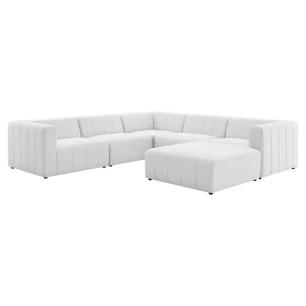 Bartlett Upholstered Fabric 6-Piece Sectional Sofa. Picture 1