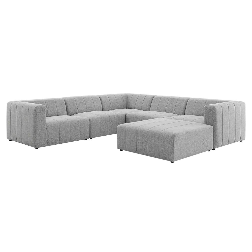 Bartlett Upholstered Fabric 6-Piece Sectional Sofa. Picture 1