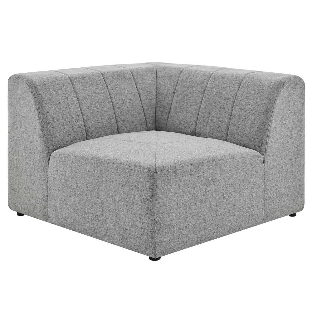 Bartlett Upholstered Fabric 8-Piece Sectional Sofa - Light Gray EEI-4535-LGR. Picture 6