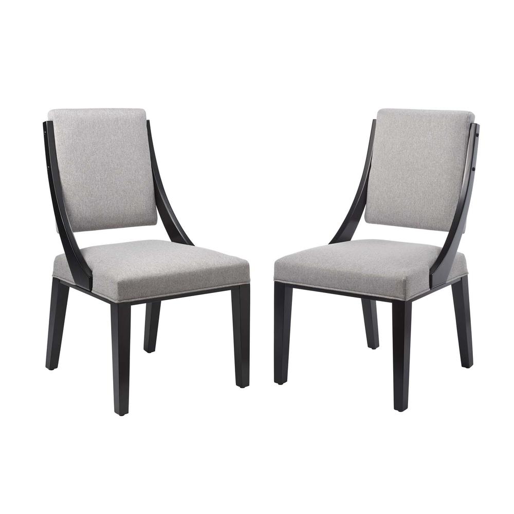 Cambridge Upholstered Fabric Dining Chairs - Set of 2. Picture 1