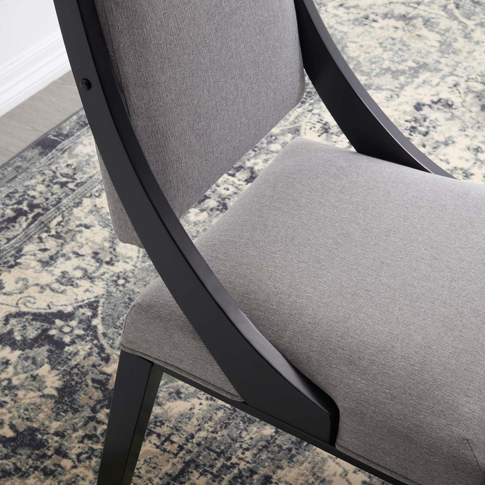 Cambridge Upholstered Fabric Dining Chairs - Set of 2. Picture 7
