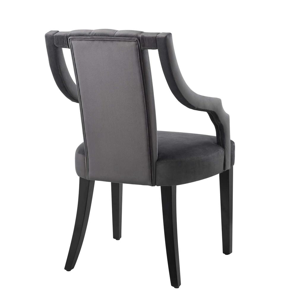 Virtue Performance Velvet Dining Chairs - Set of 2. Picture 4