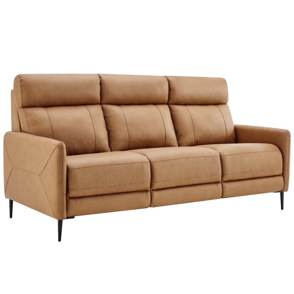 Huxley Leather Sofa. Picture 1