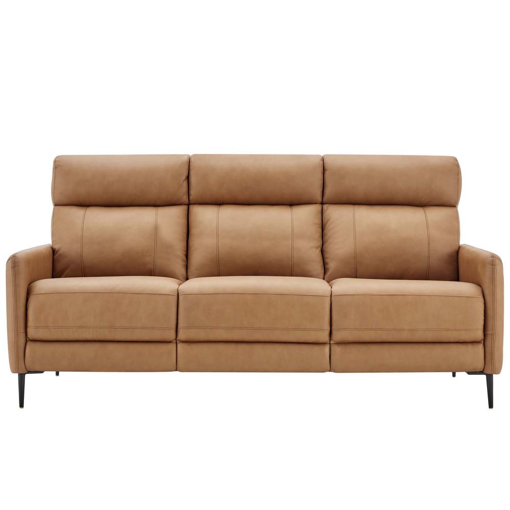 Huxley Leather Sofa. Picture 5