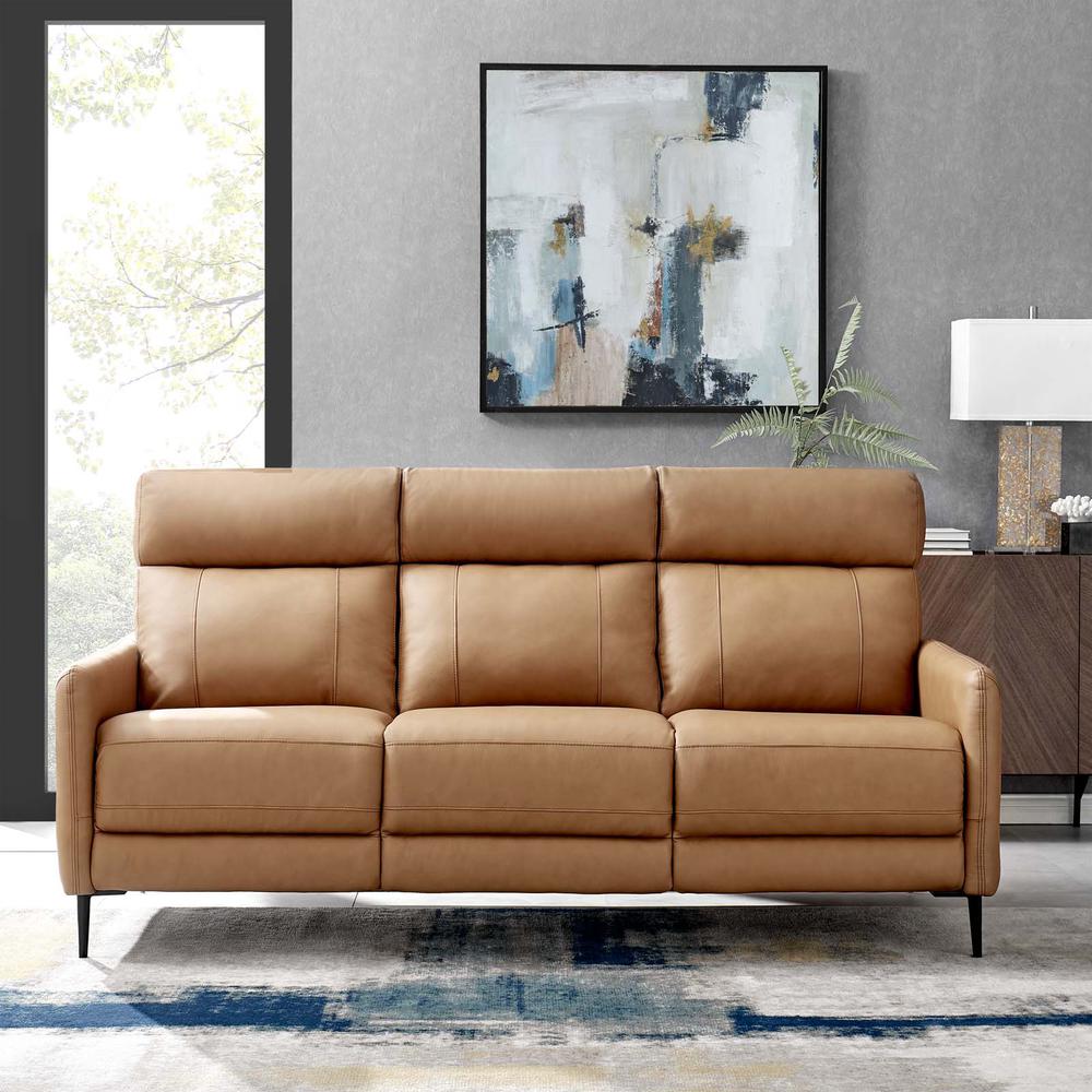 Huxley Leather Sofa. Picture 8