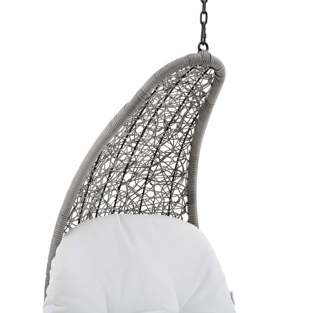 Landscape Hanging Chaise Lounge Outdoor Patio Swing Chair. Picture 3