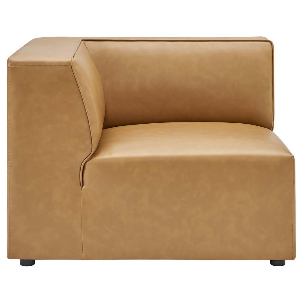 Mingle Vegan Leather Corner Chair. Picture 2