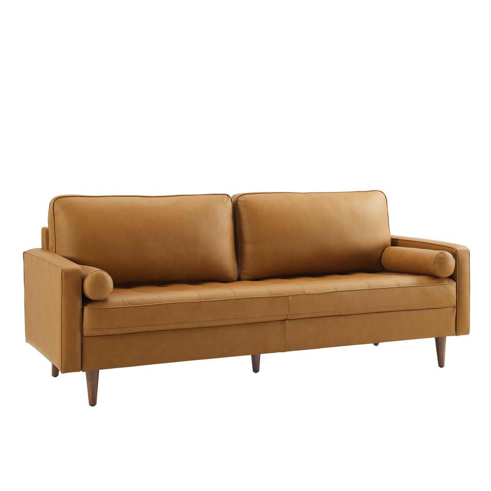 Valour 81" Leather Sofa. Picture 1