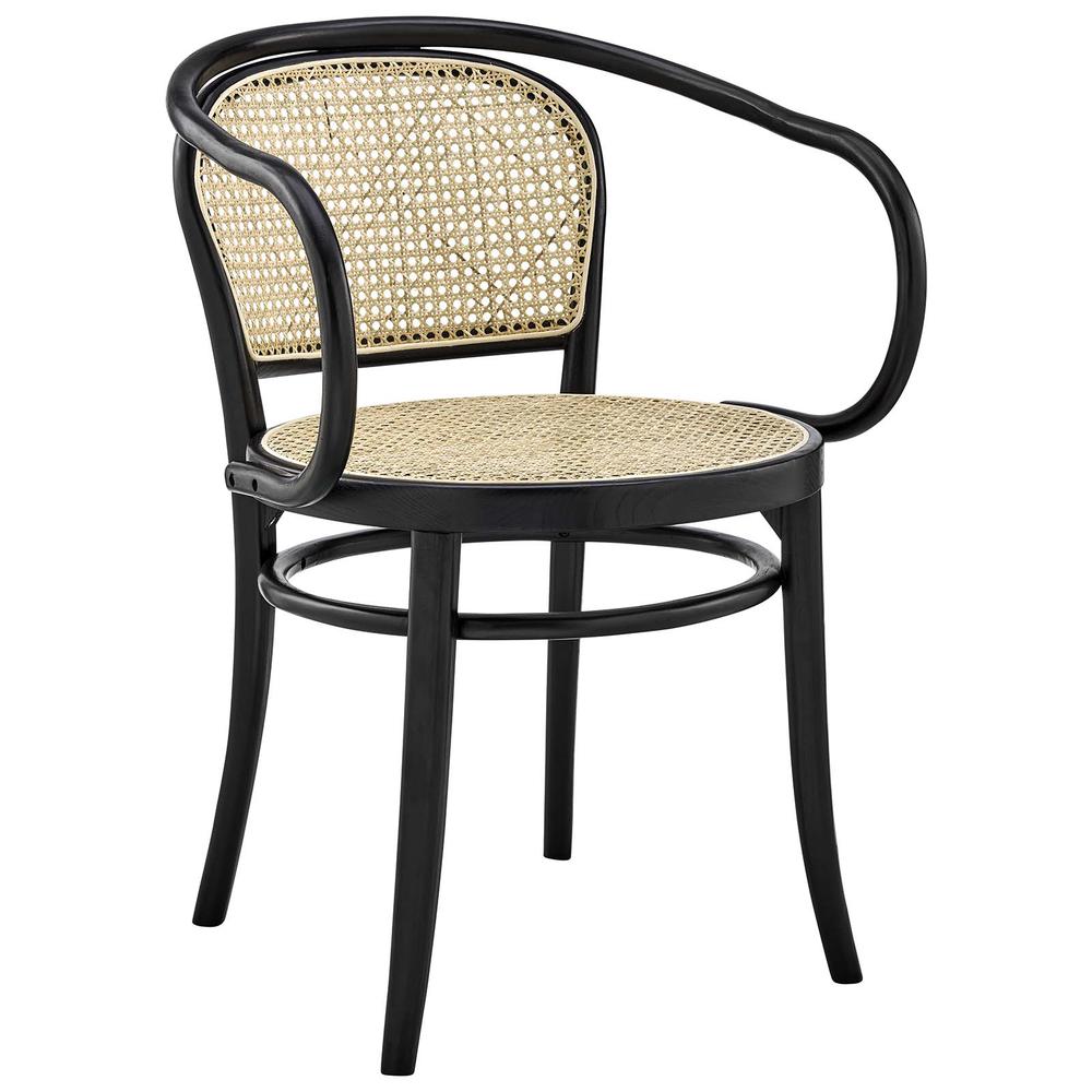 Oliana Wood Dining Armchair. Picture 1