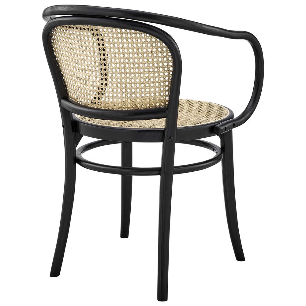 Oliana Wood Dining Armchair. Picture 4