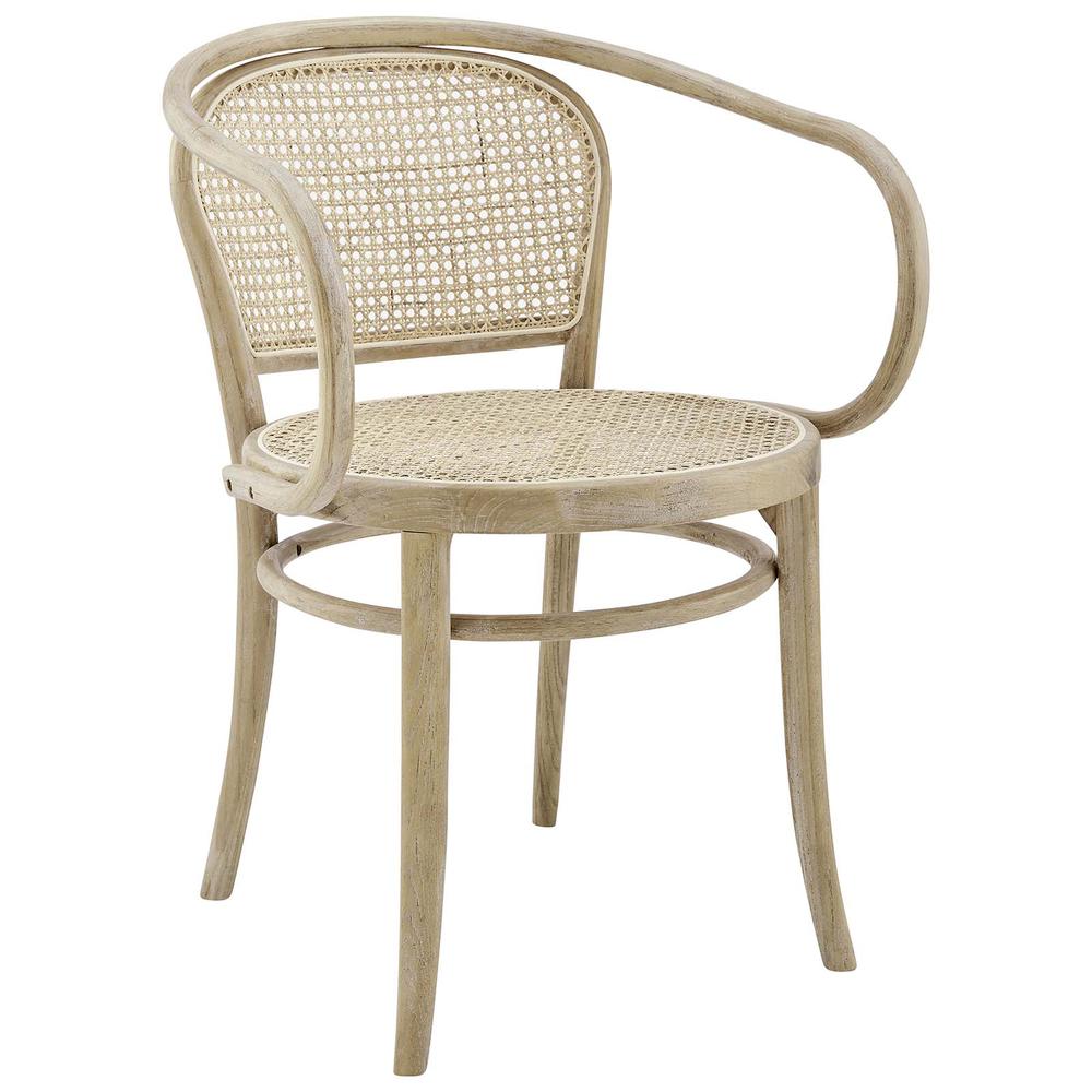 Oliana Wood Dining Armchair. Picture 1