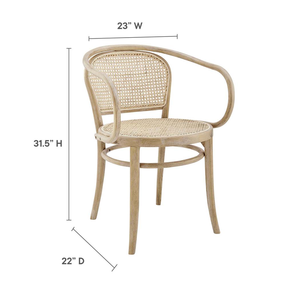 Oliana Wood Dining Armchair. Picture 7