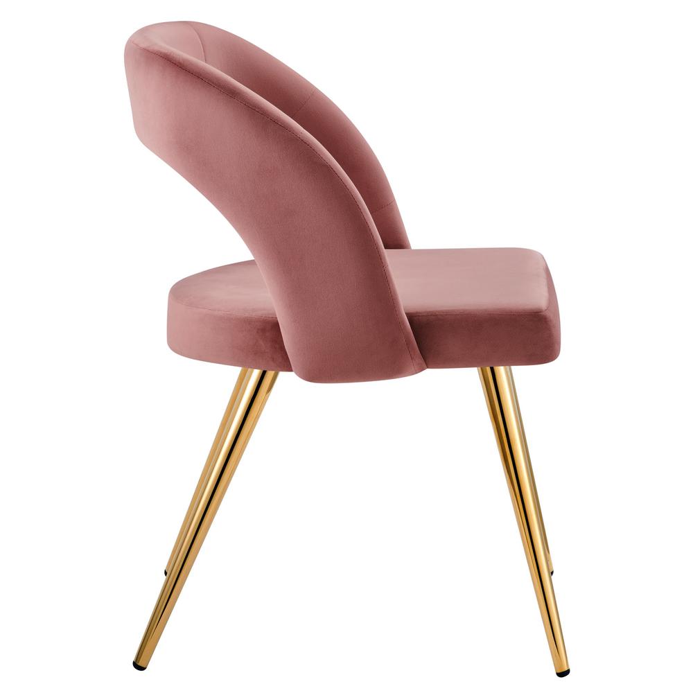 Marciano Performance Velvet Dining Chair. Picture 2
