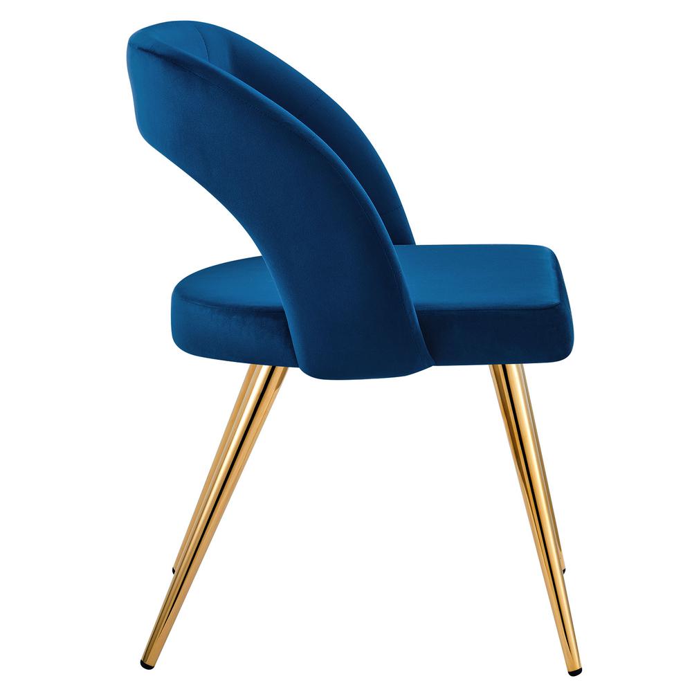 Marciano Performance Velvet Dining Chair. Picture 2