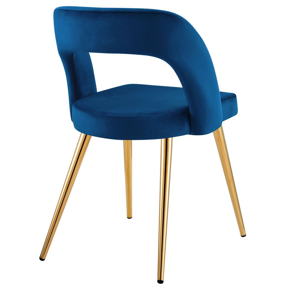 Marciano Performance Velvet Dining Chair. Picture 3