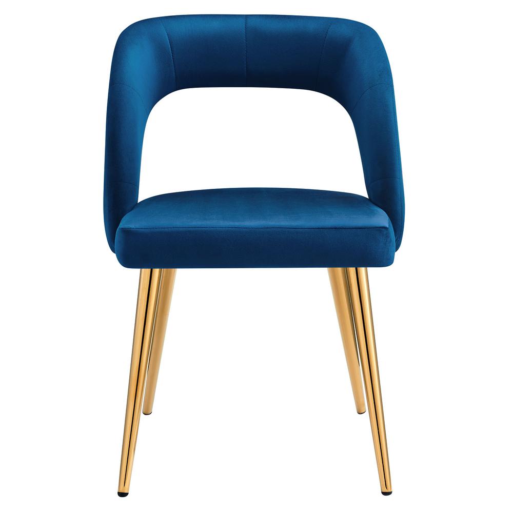 Marciano Performance Velvet Dining Chair. Picture 4