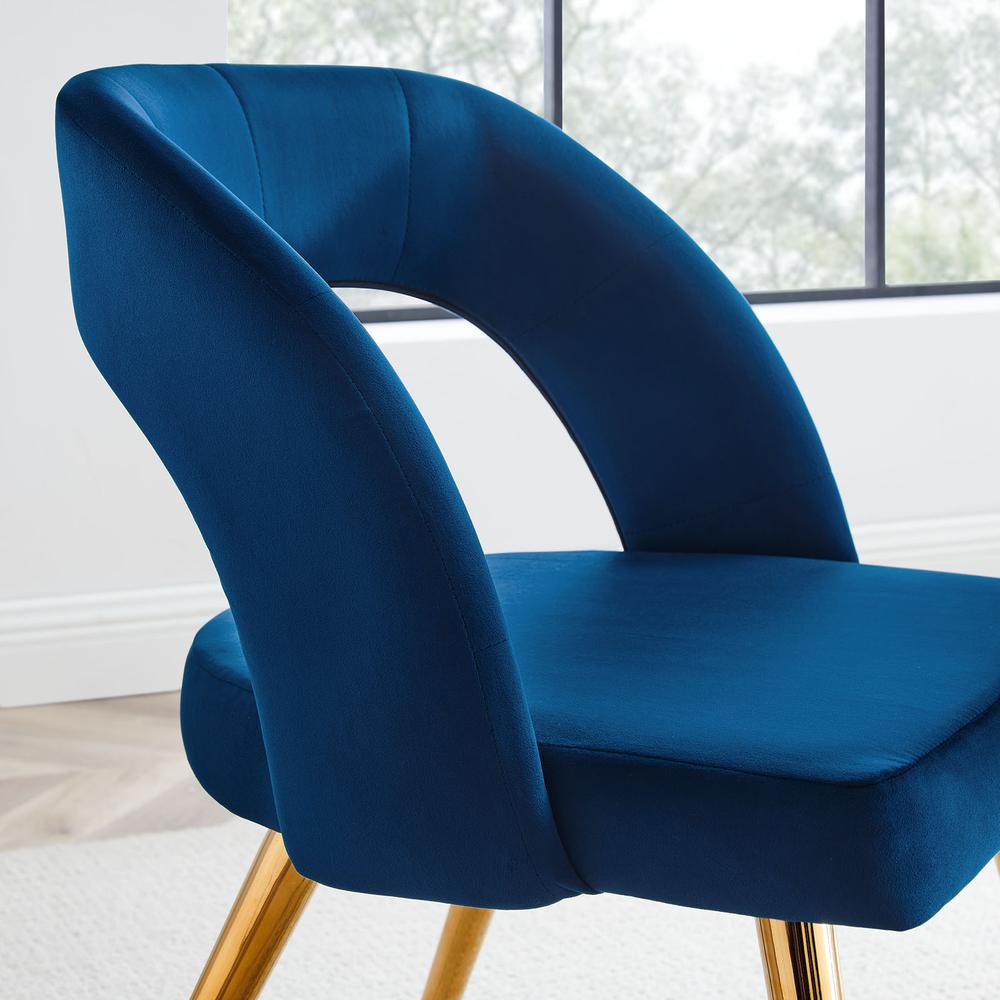 Marciano Performance Velvet Dining Chair. Picture 6