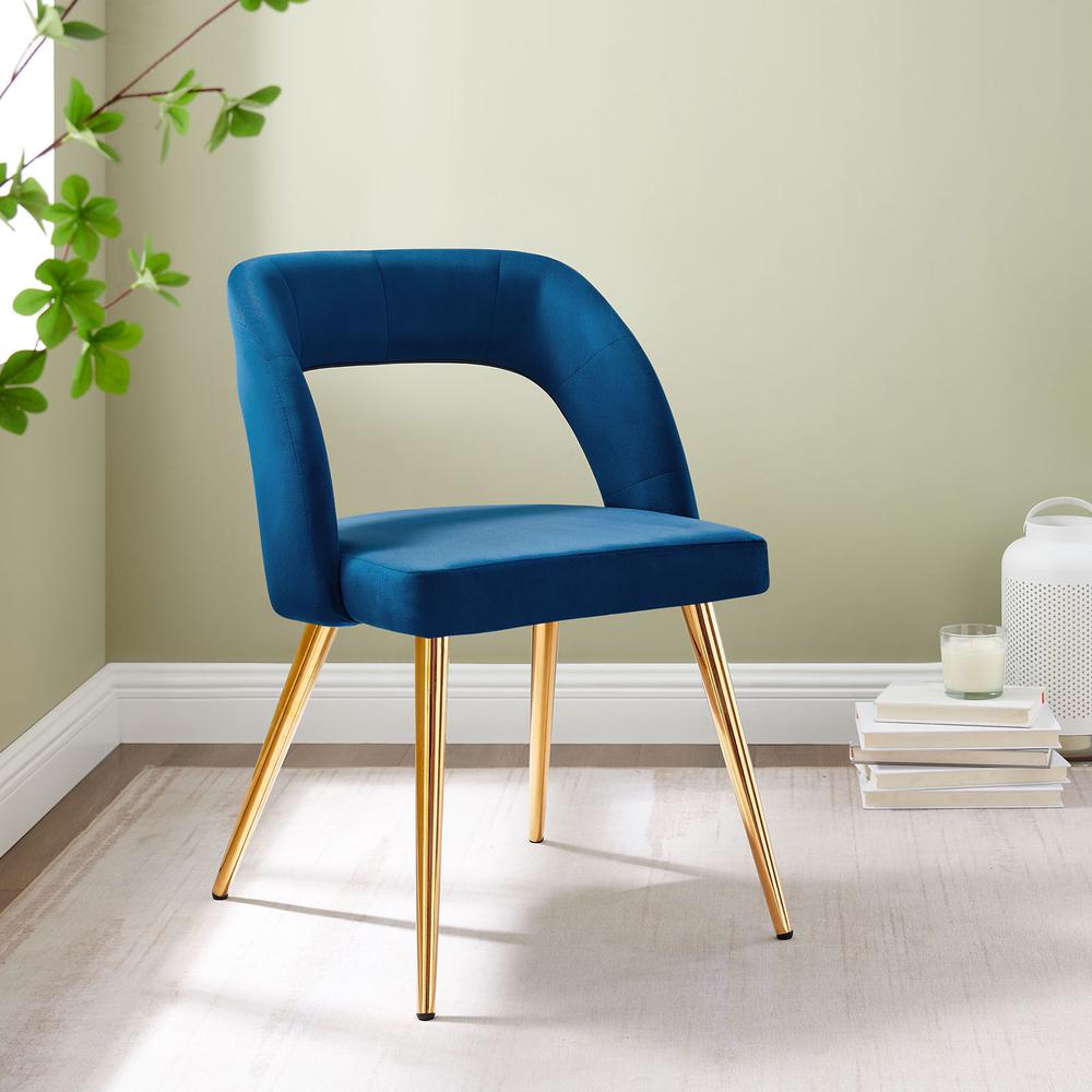 Marciano Performance Velvet Dining Chair. Picture 7