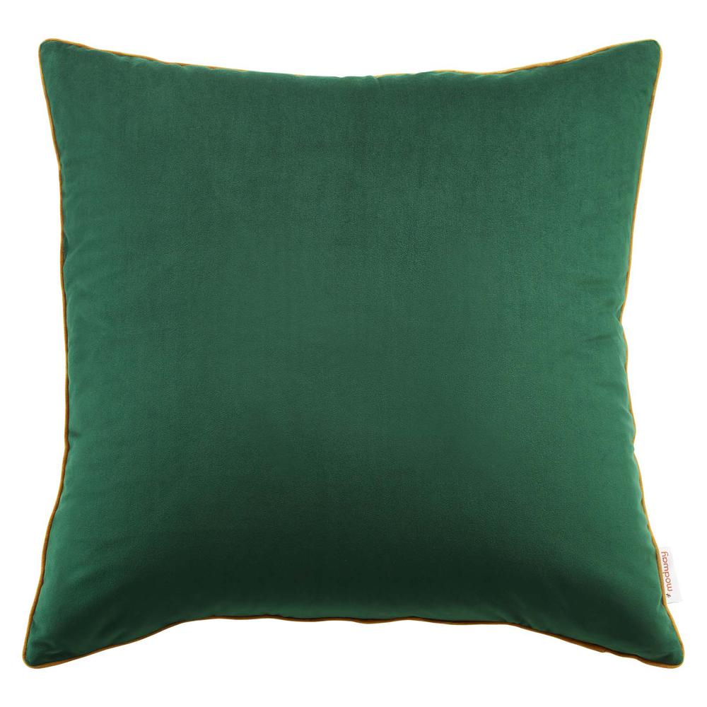 Accentuate 24" Performance Velvet Throw Pillow. Picture 1