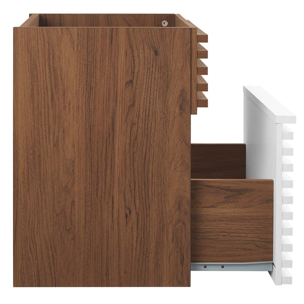 Render 18" Wall-Mount Bathroom Vanity Cabinet (Sink Basin Not Included). Picture 3