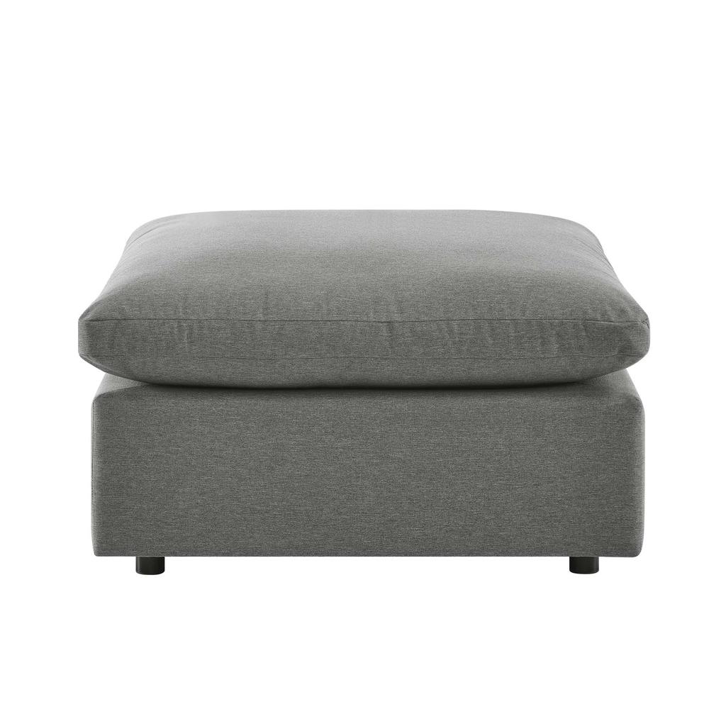 Commix Overstuffed Outdoor Patio Ottoman. Picture 2