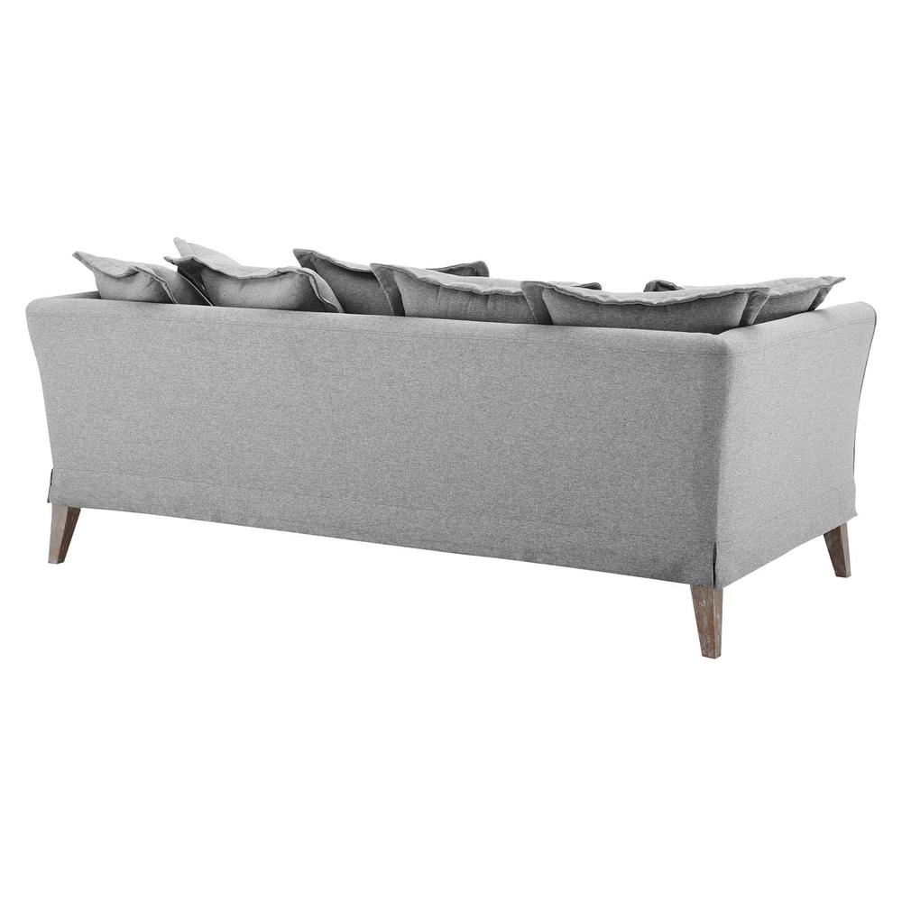 Rowan Fabric Sofa - Light Gray EEI-4909-LGR. Picture 3