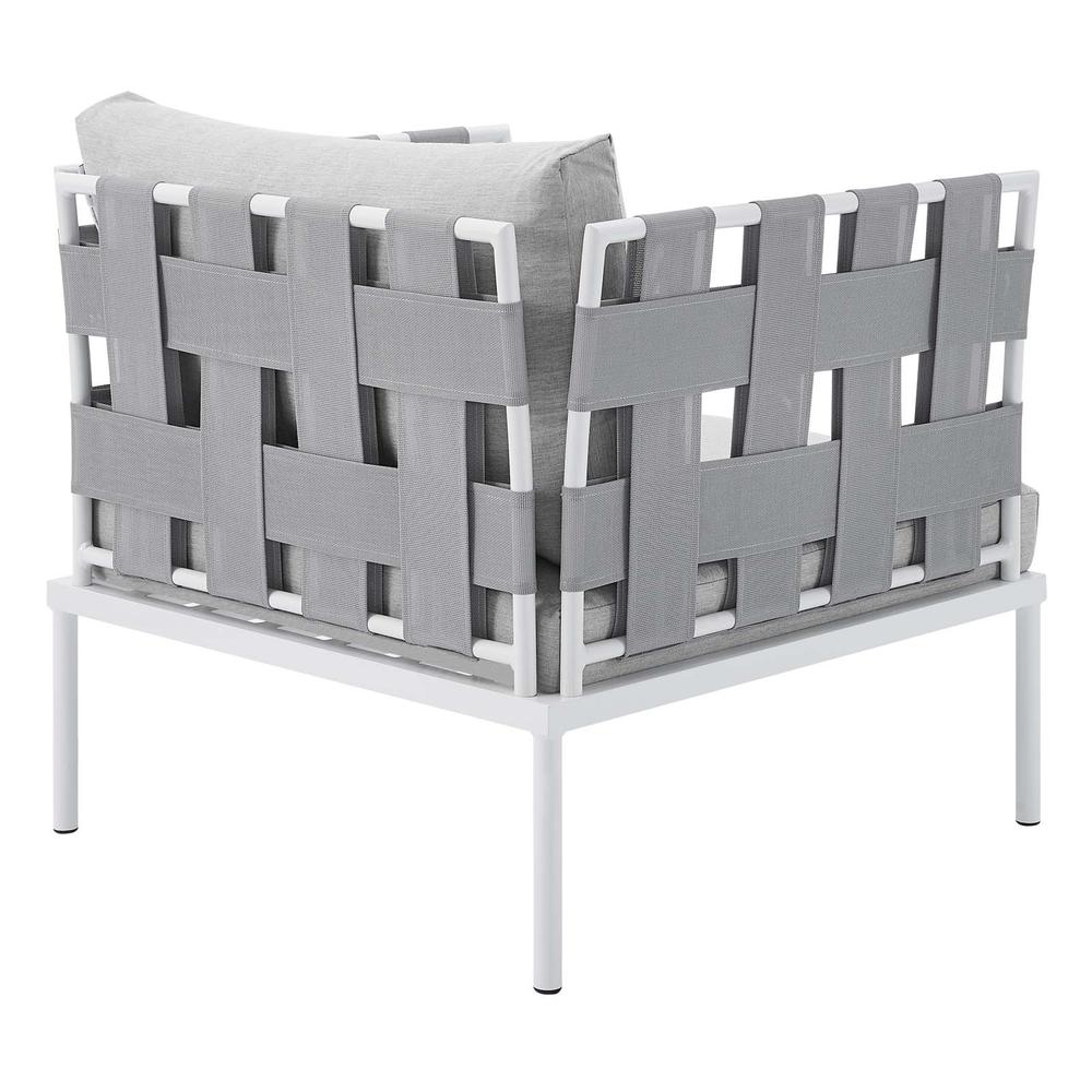 Harmony 5-Piece  Sunbrella Outdoor Patio Aluminum Furniture Set. Picture 7