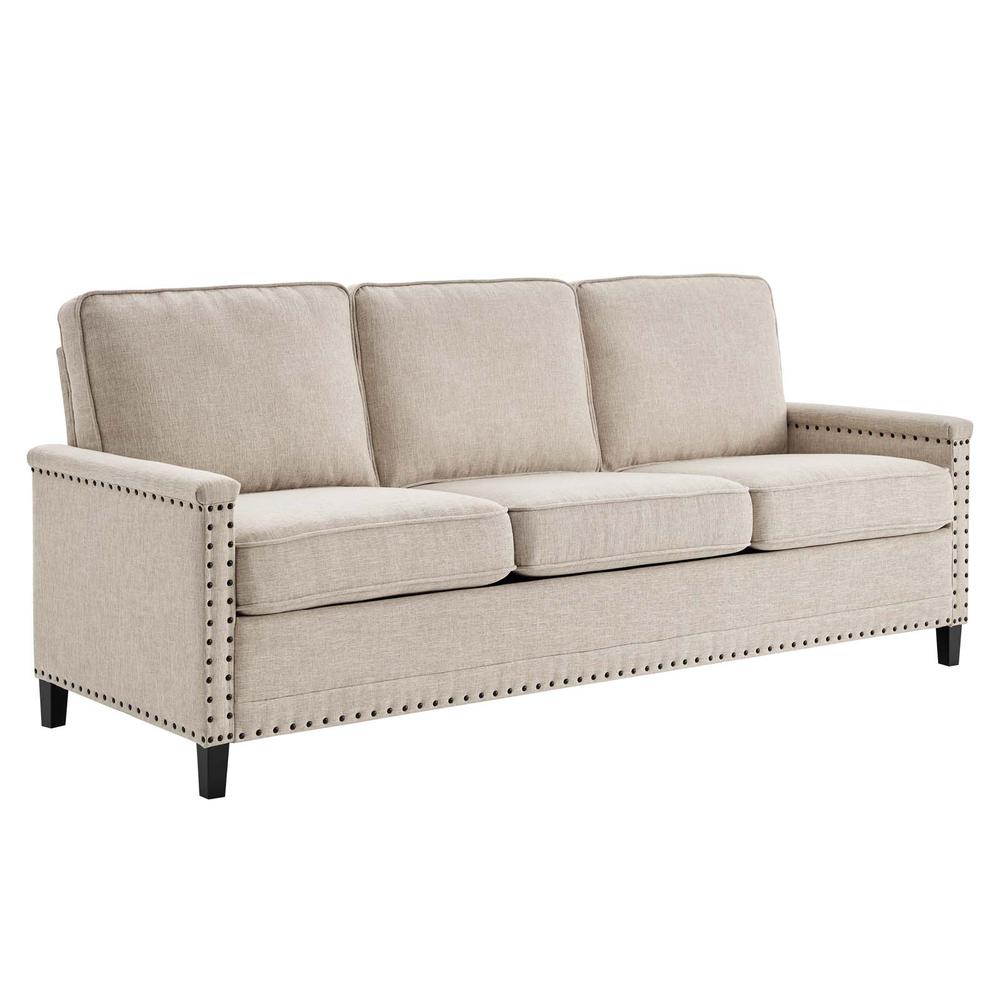 Ashton Upholstered Fabric Sofa. Picture 1