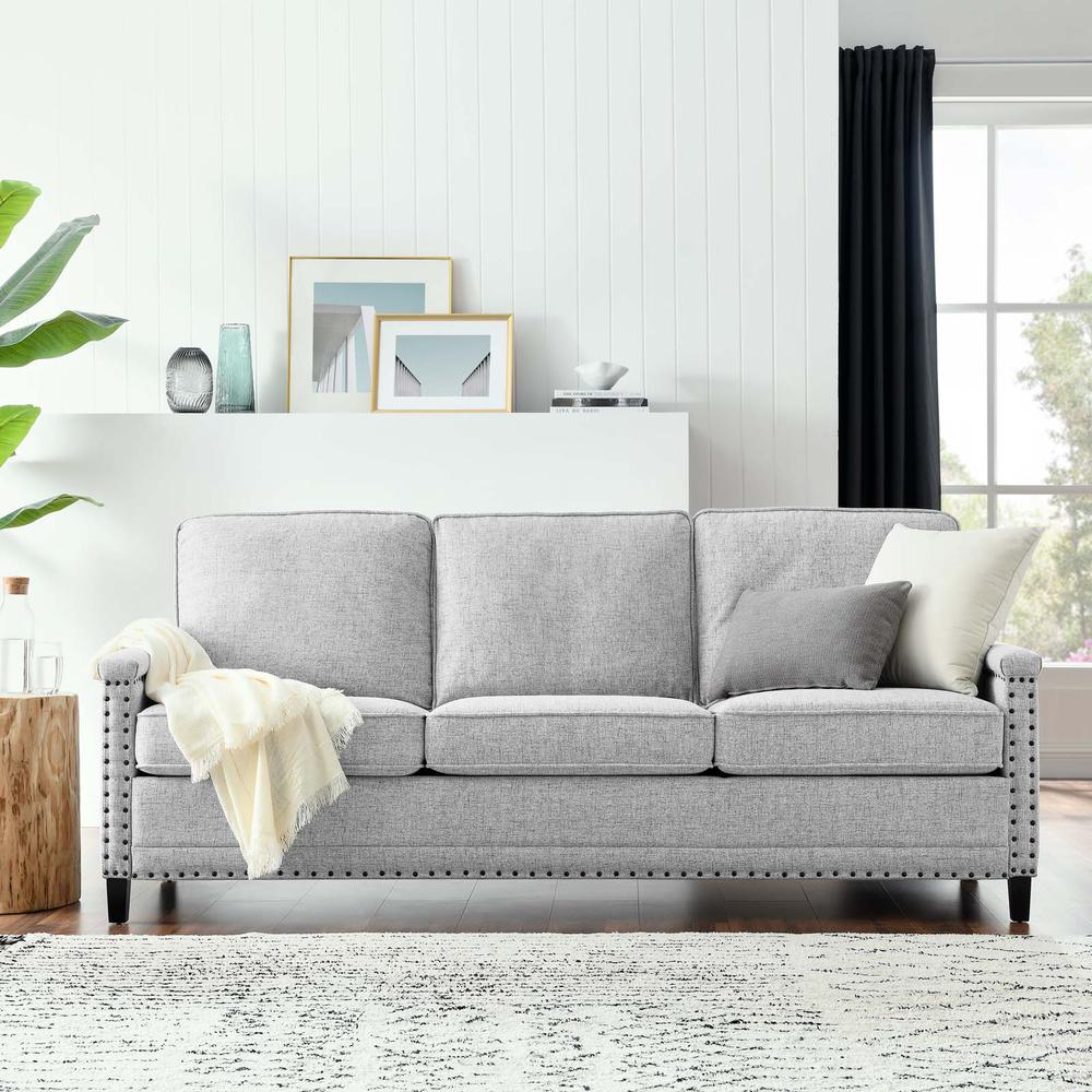 Ashton Upholstered Fabric Sofa. Picture 8
