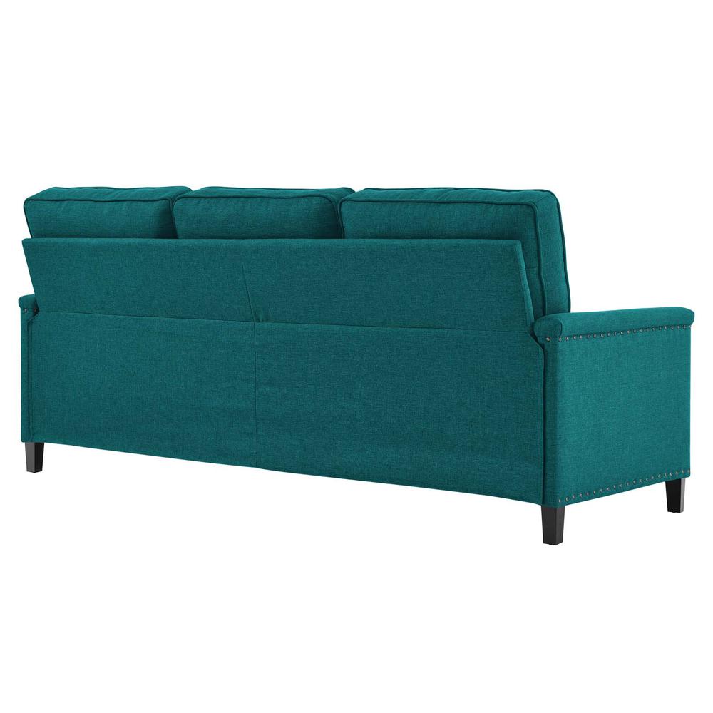 Ashton Upholstered Fabric Sectional Sofa - Teal EEI-4994-TEA. Picture 3