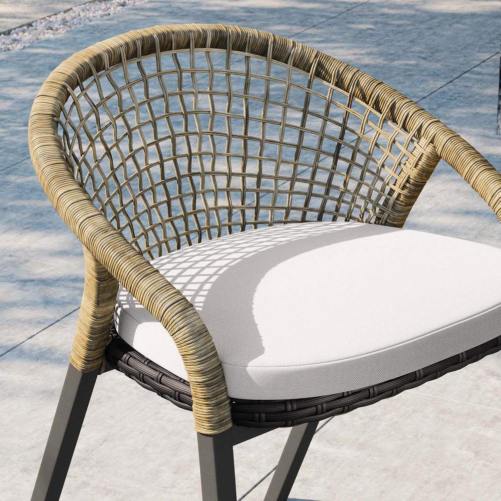 Meadow Outdoor Patio Dining Chairs Set of 2. Picture 7