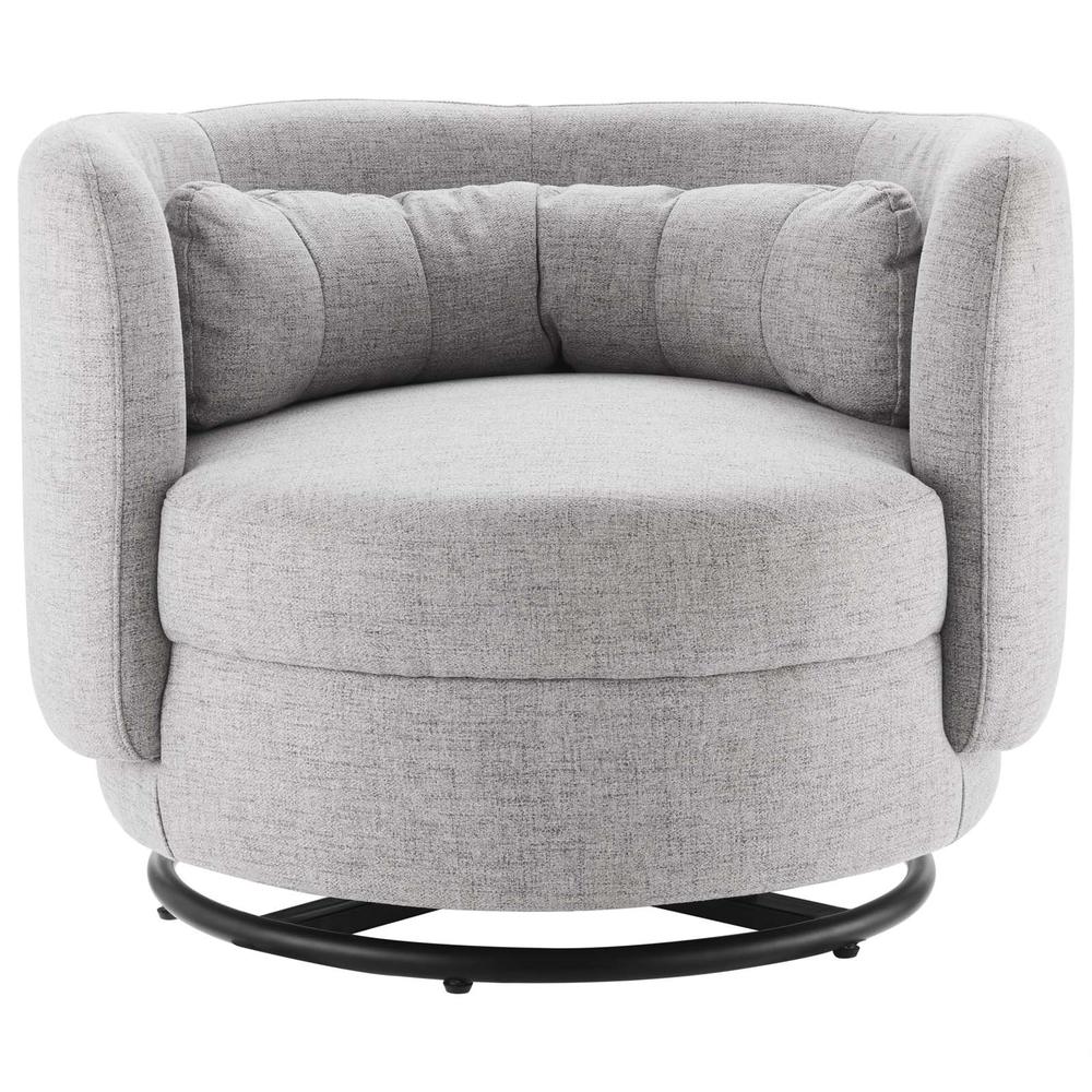 Relish Upholstered Fabric Swivel Chair. Picture 5