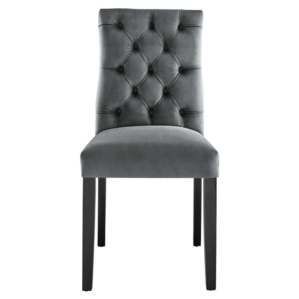 Duchess Performance Velvet Dining Chairs - Set of 2. Picture 6