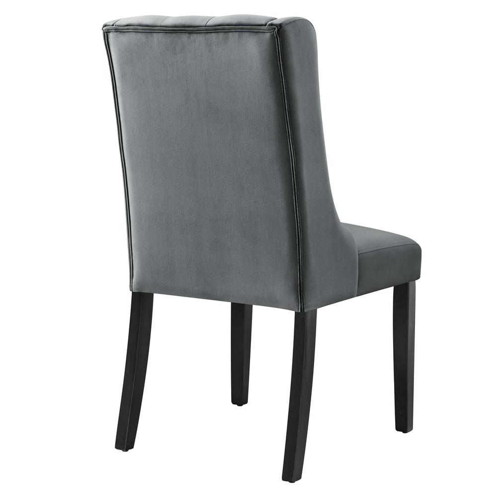 Baronet Performance Velvet Dining Chairs - Set of 2. Picture 4