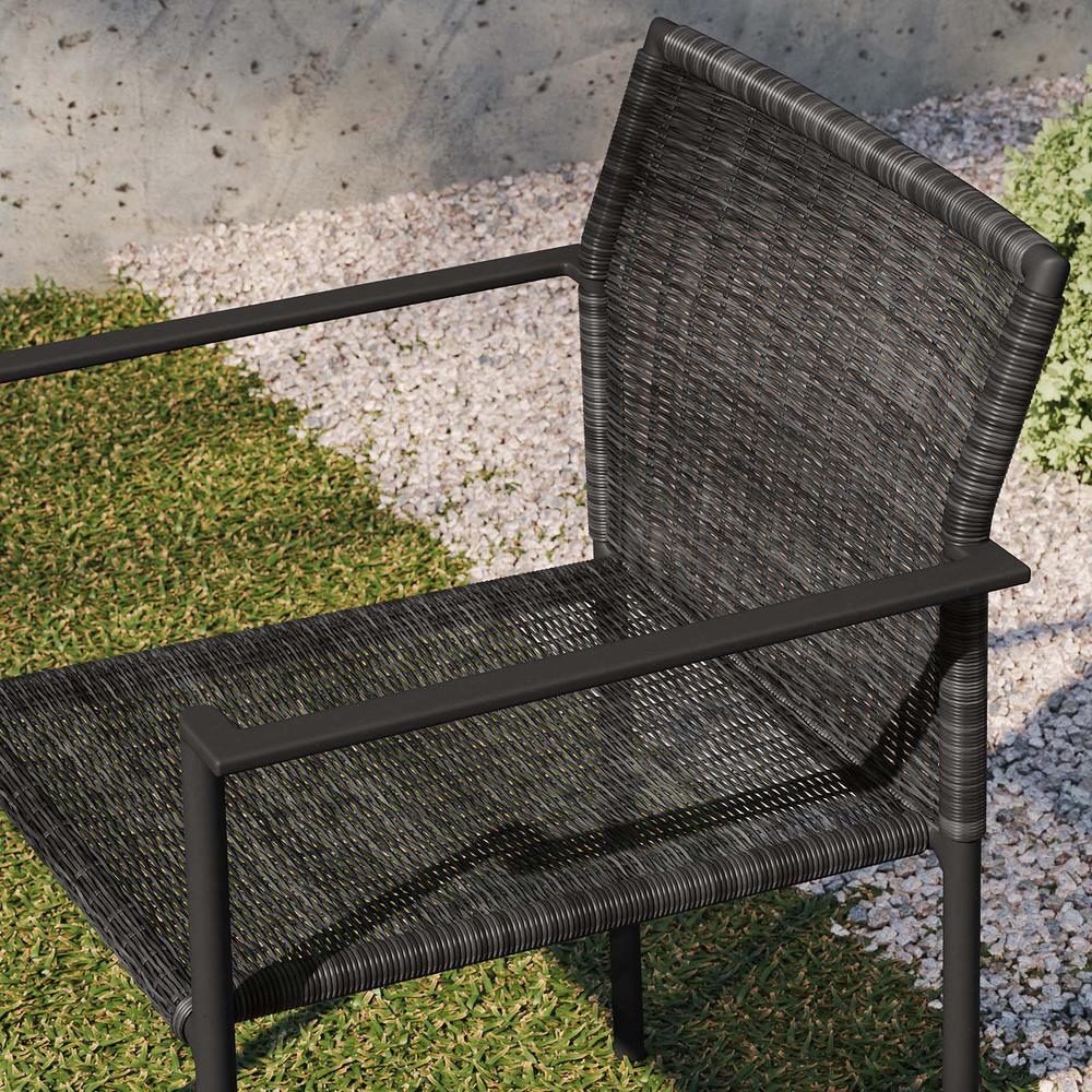 Lagoon Outdoor Patio Dining Armchairs Set of 2. Picture 7