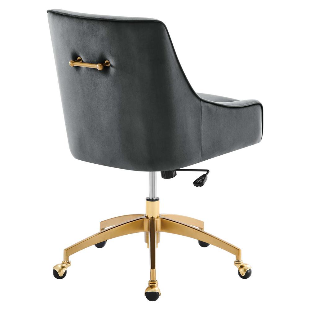 Discern Performance Velvet Office Chair. Picture 3