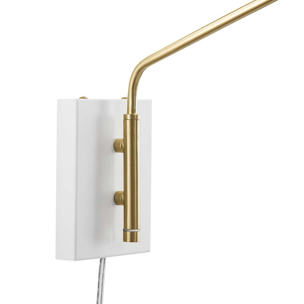Journey 24" Swing Arm Wall Sconce. Picture 4