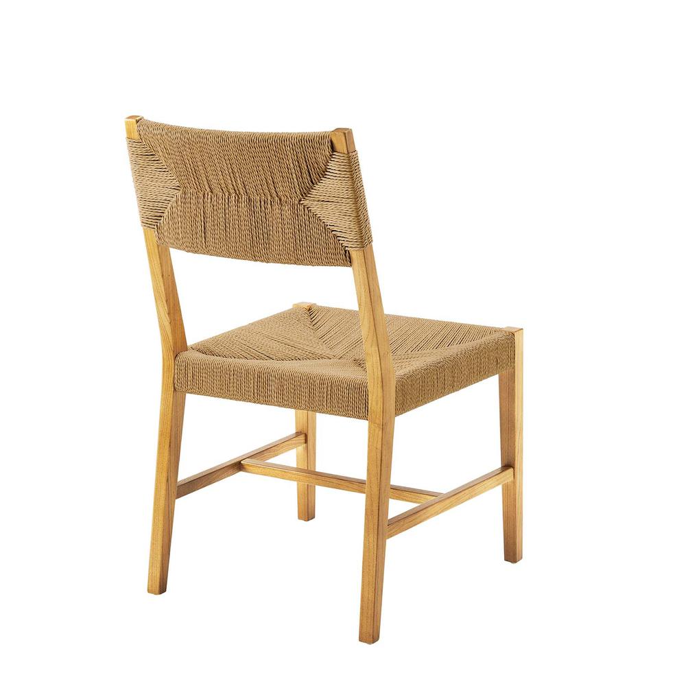 Bodie Wood Dining Chair. Picture 4